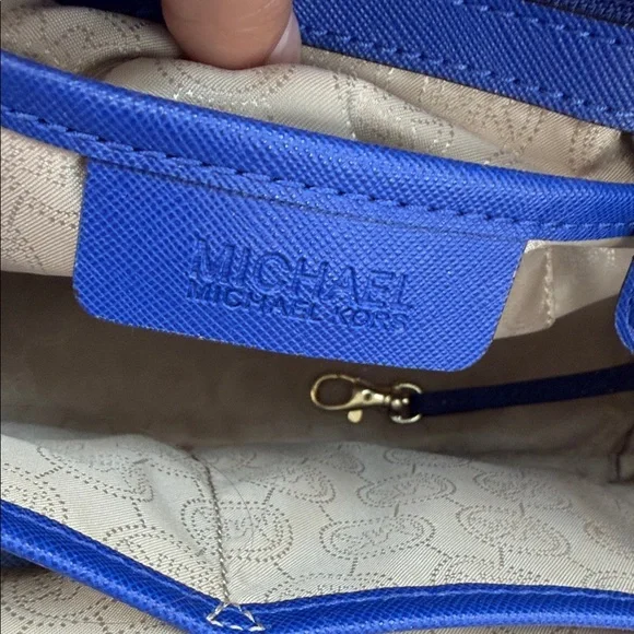 Michael Kors Royal Blue Satchel - Picture 7 of 7